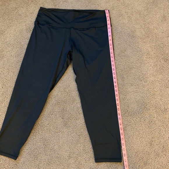 NEW XXL/1X Size Black Athletic Leggings - Picture 7 of 10